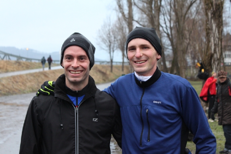 Mathias und Christoph zufrieden im Ziel