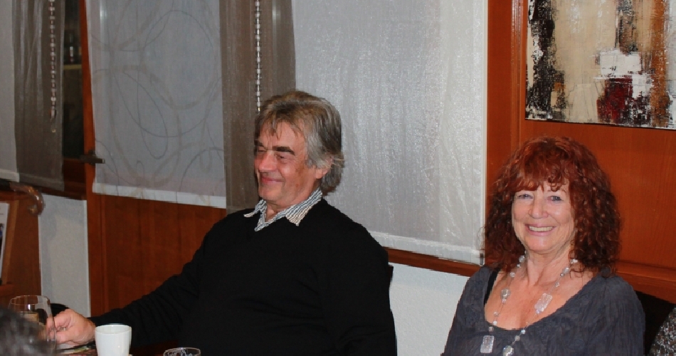 Benno und Ros geniessen die Feier