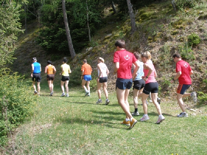 Lauf-ABC im Gelände, immer gut!