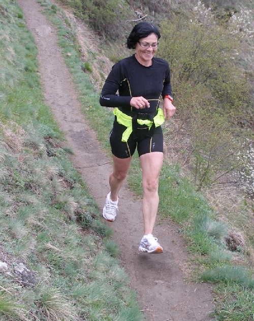 Waldi gefällt die Strecke