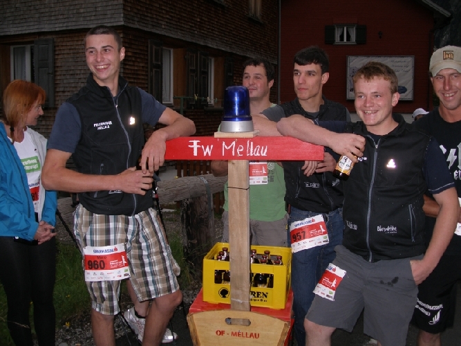 Und selbstverständlich die Feuerwehr – immer bereit zum Löschen