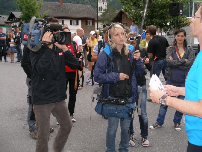 Aufnahmen kurz vor dem Start
