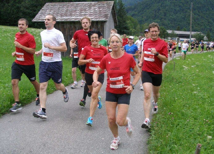 Das rote Mila-Kleeblatt Waldi, Edith und Heinz noch beisammen