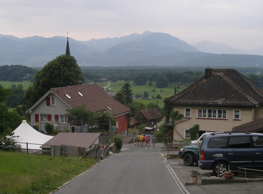 Dorf Lienz ist erreicht
