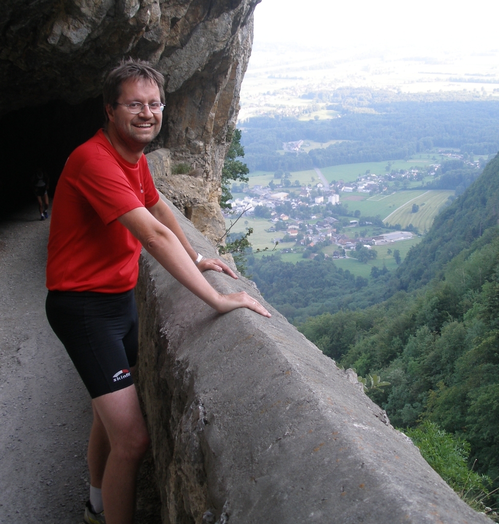 Werner nimmt sich Zeit für einen Blick in die Tiefe
