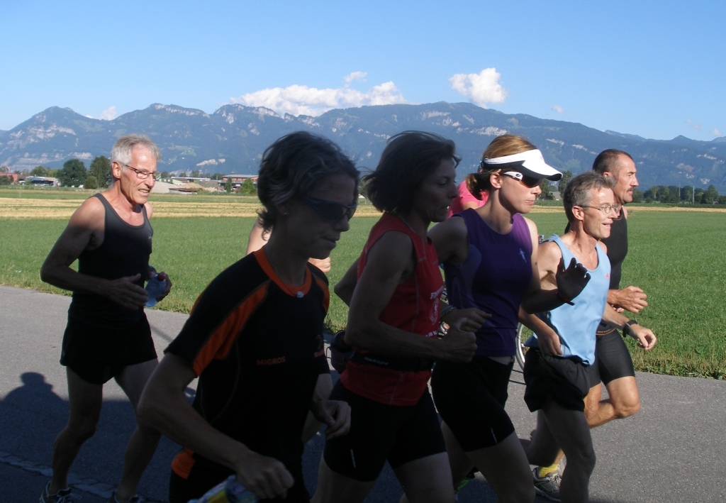 ……bei herrlichem Sommerwetter