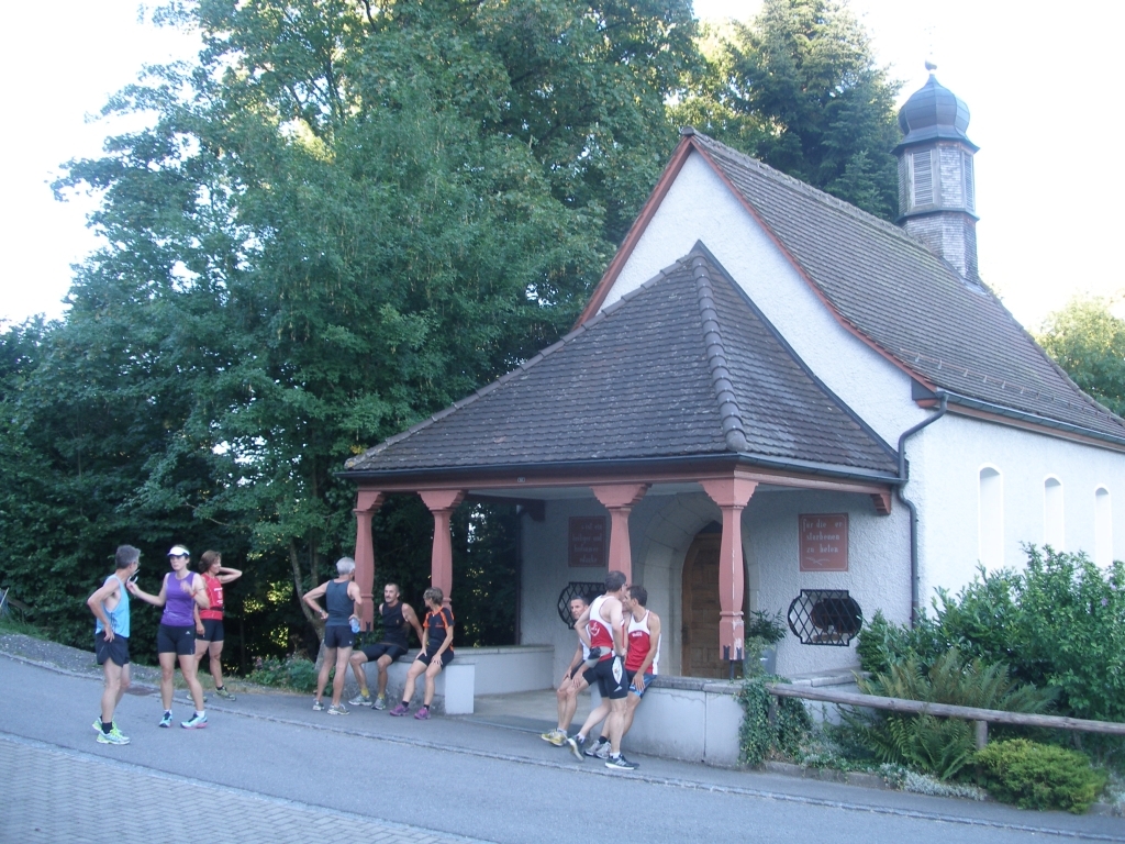 … Chapfkapelle, wo eine kleine Pause fällig war.