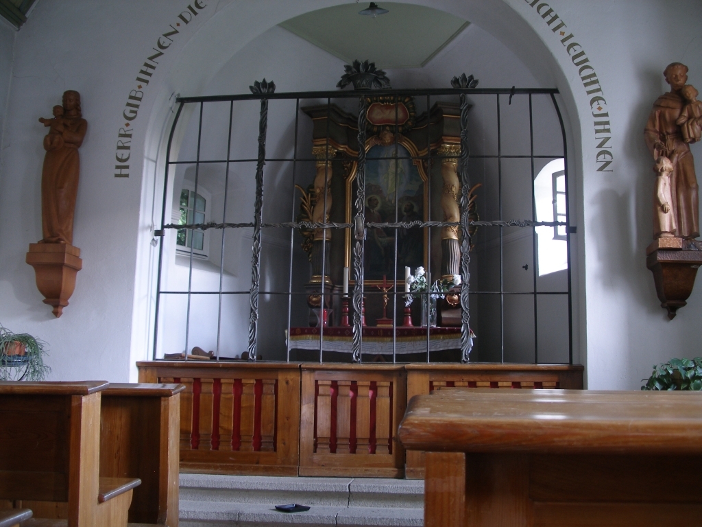 Möglichkeit zur Ruhe und Einkehr