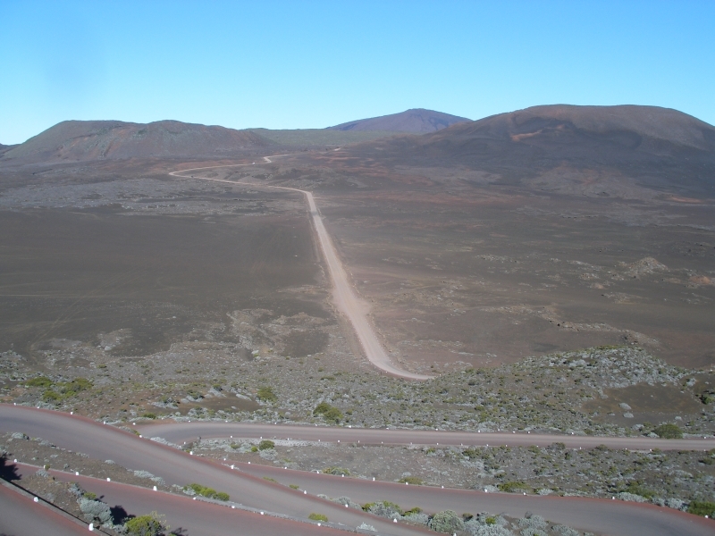 Am Montag zum Vulkanberg Piton de la Fournaise im Süden der Insel