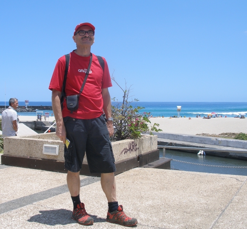 Blick hinauf auf den Berg: Gibt es ein Wiedersehen mit dem Grand Raid?