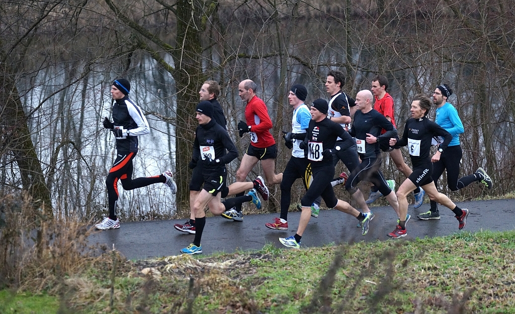 Verfolgergruppe mit Zoltan und Isi