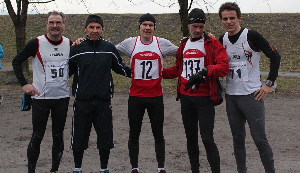 MILA-Männer nach dem Lauf