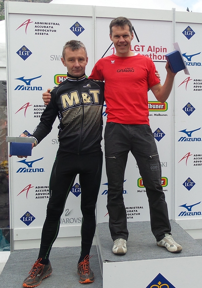 Siegerehrung mit Guido