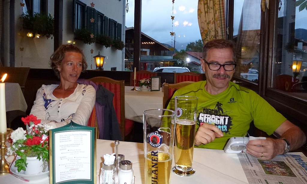 Gemütliches Beisammensein nach jeder Etappe