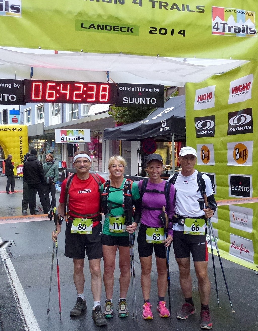 Vor dem Start zur dritten Etappe