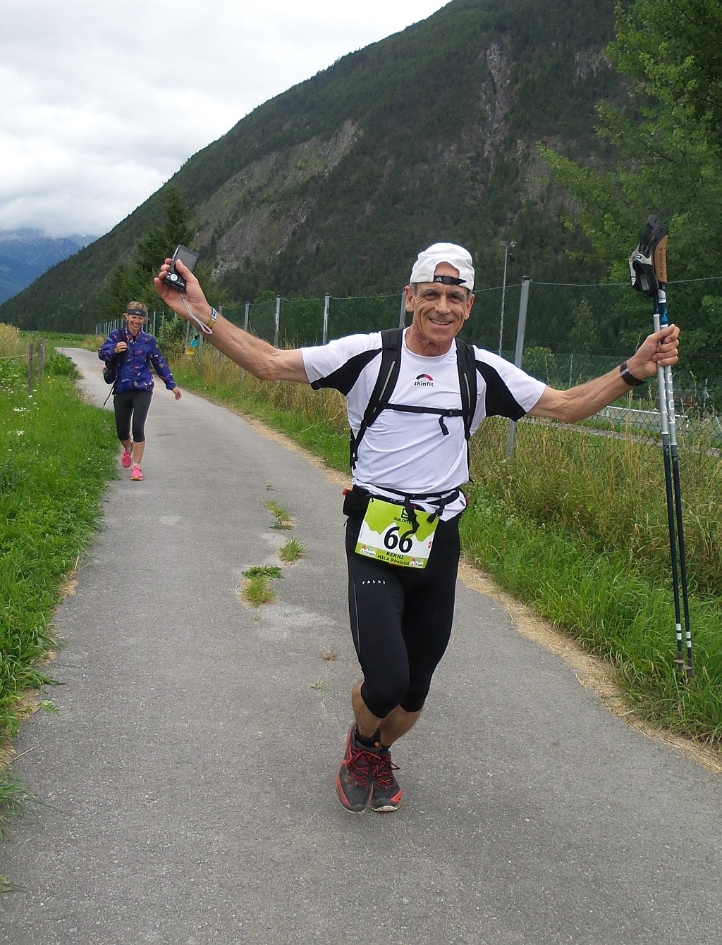 Auch Berni läuft in Imst ein.