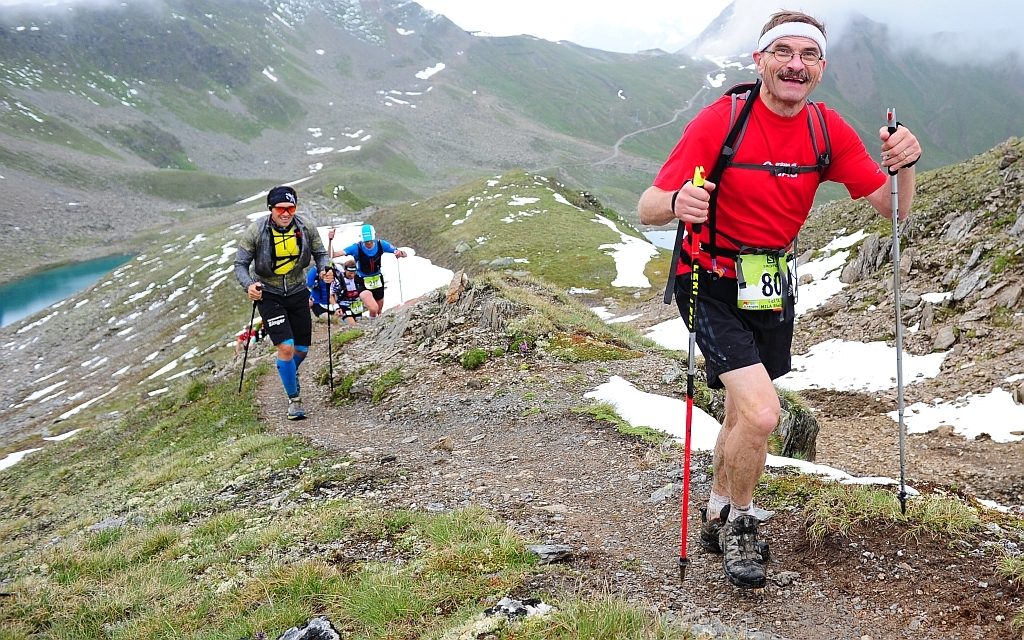 Felix auf dem Weg zur Ochsenscharte