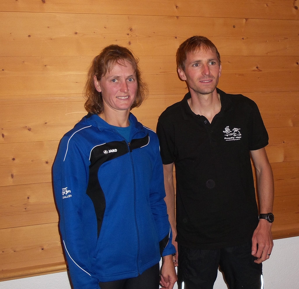 Die Tagesschnellsten: Christoph Sc hefer und Iris Bechtiger