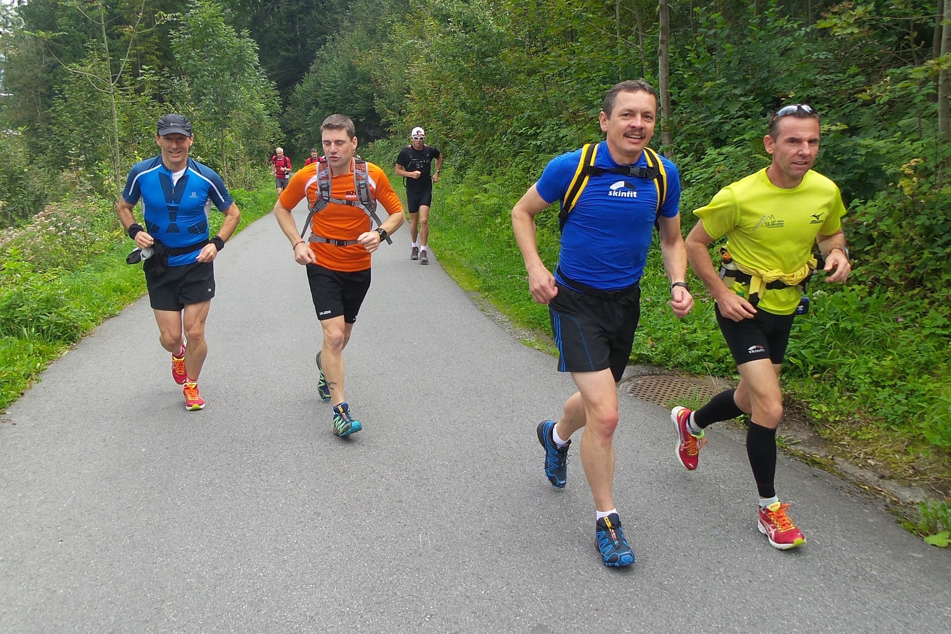 Bestes Laufwetter fast auf der ganzen Strecke