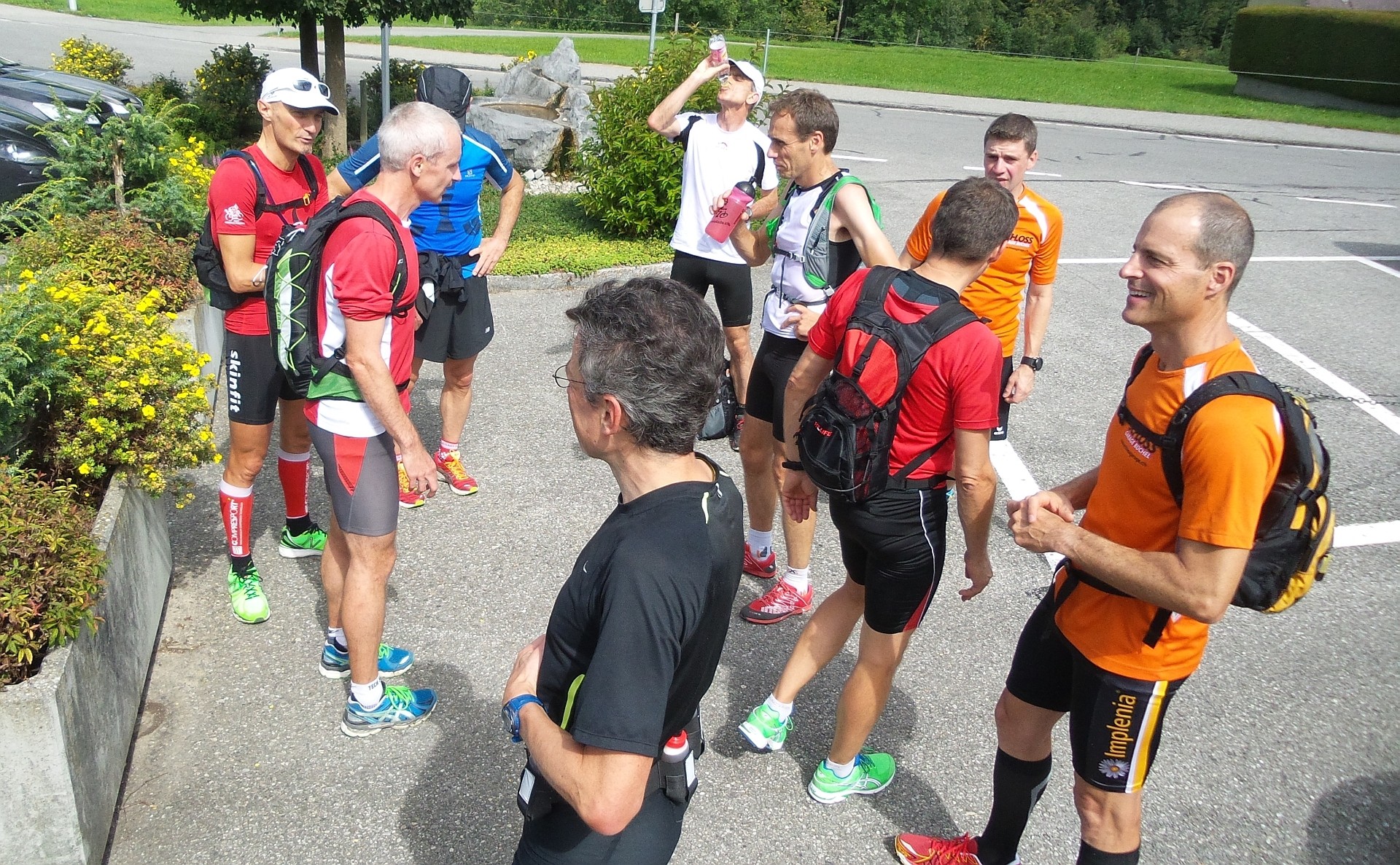 Die Gruppe ist nun vollständig