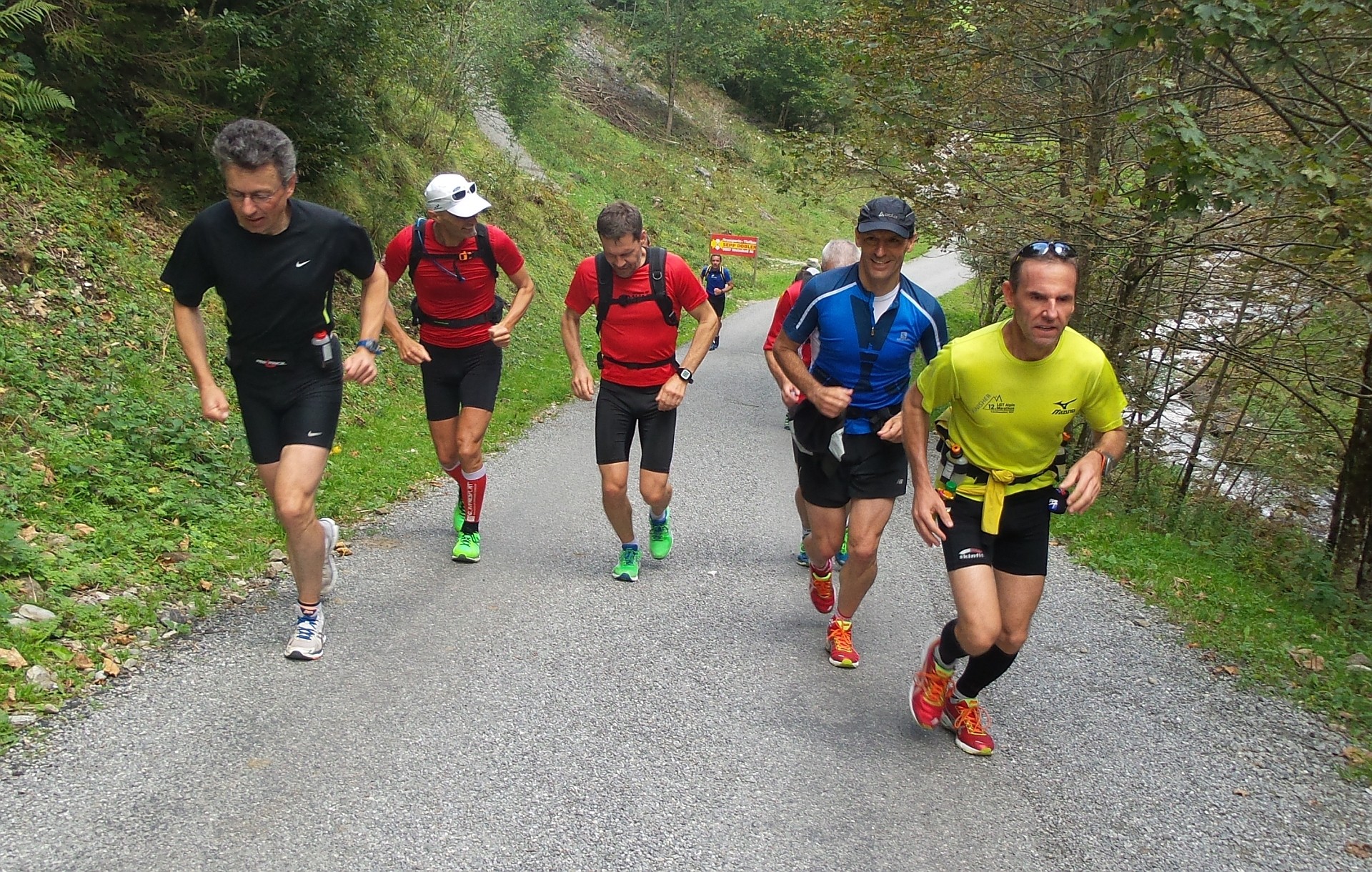 Die Spitze des «Feldes» in der Steigung zum Seealpsee