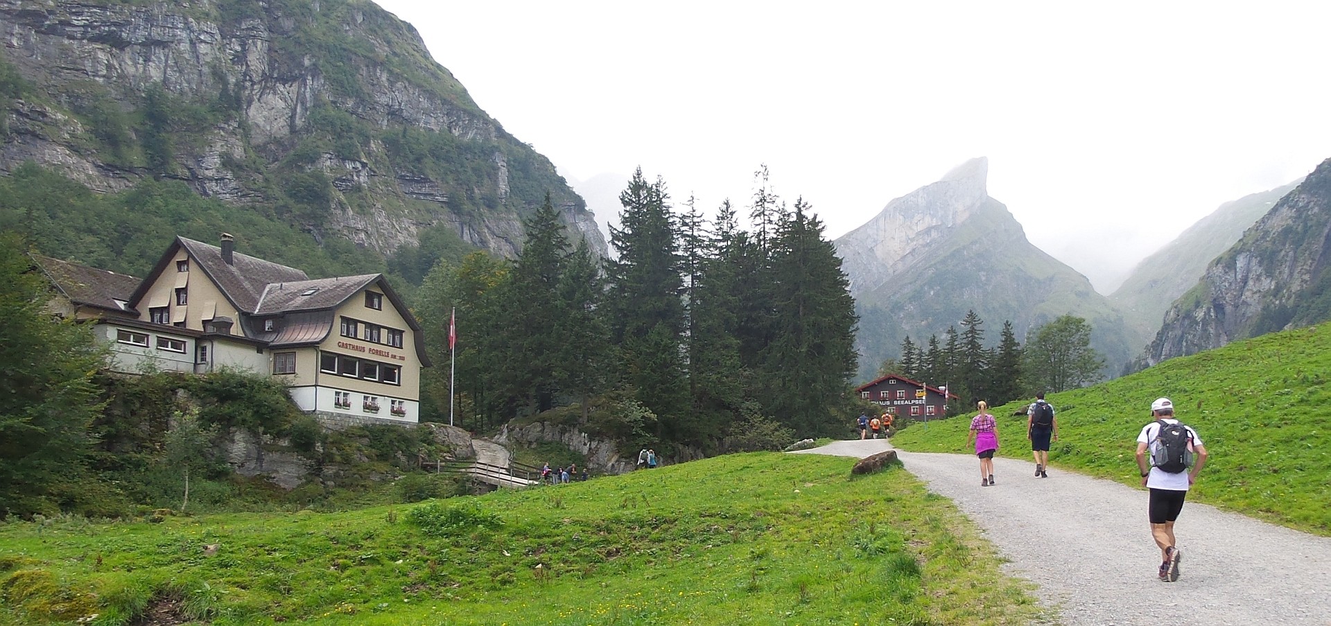 Kurz vor dem Seealpsee