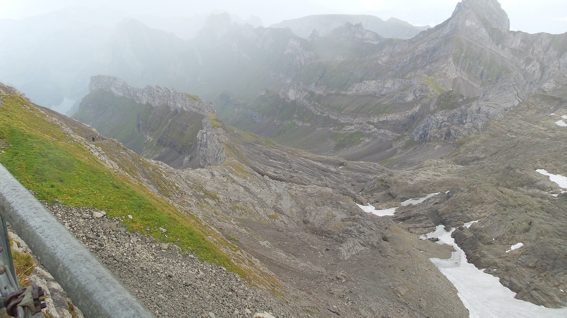 Ein paar wenige Alpsteinblicke waren dann doch noch möglich