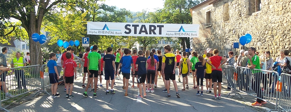Start zum 29. Altstätter Städtlilauf. Nächstes Jahr ist Jubiläum.
