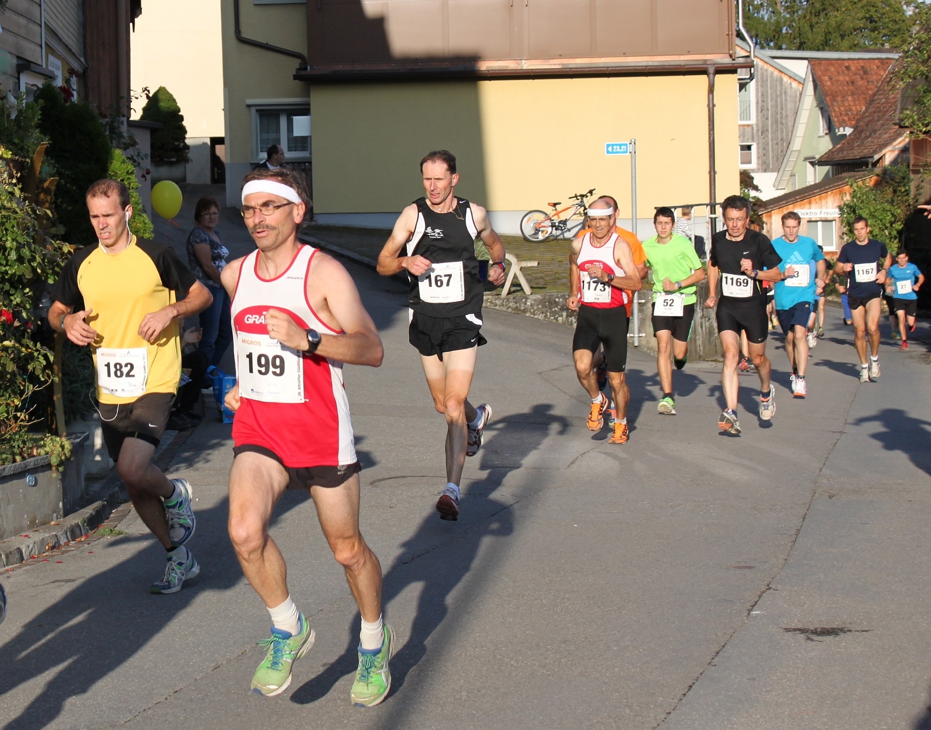 Felix , wenig dahinter folgen Berni und Markus H.