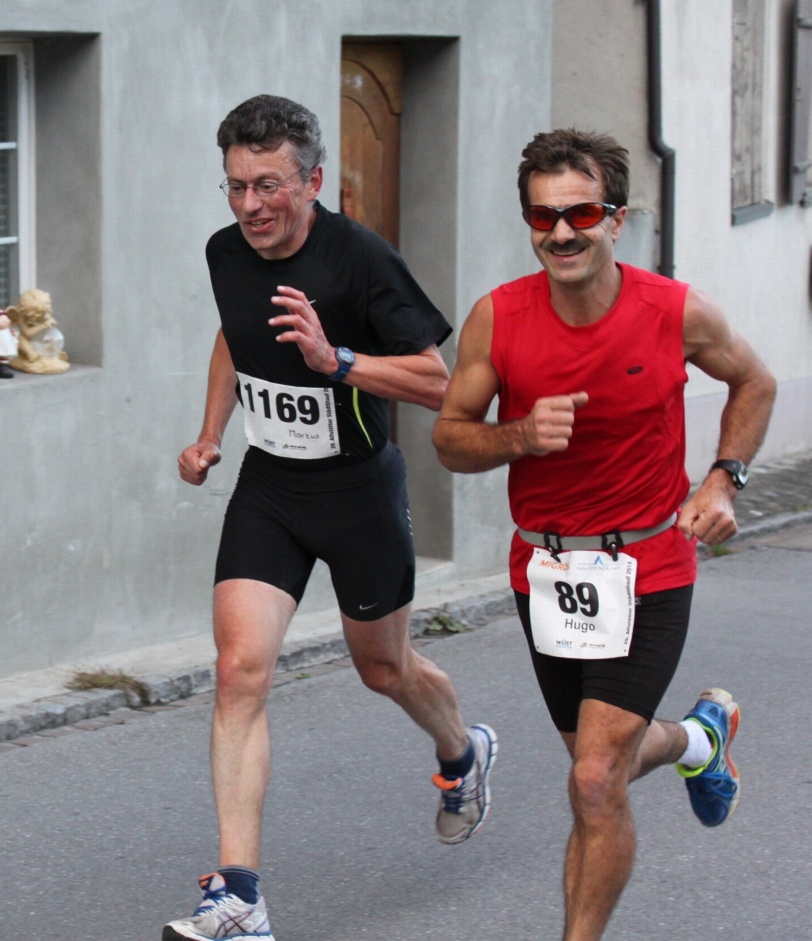 Markus H. und sein Schwager Hugo Steingruber