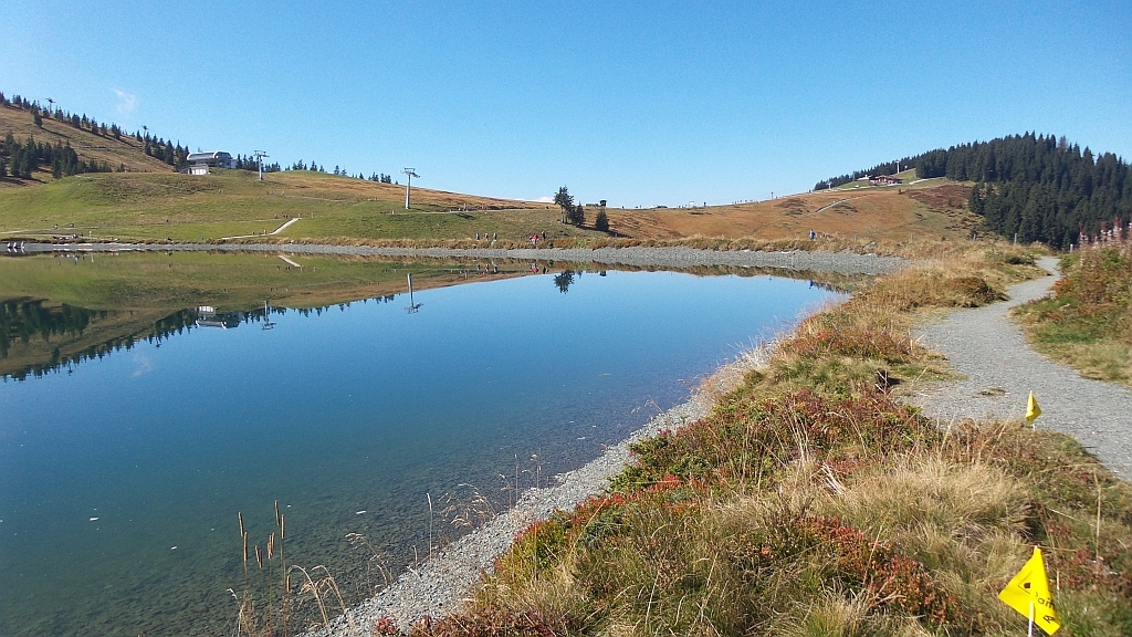 Schöner kann eine Bergmarathonstrecke kaum sein.