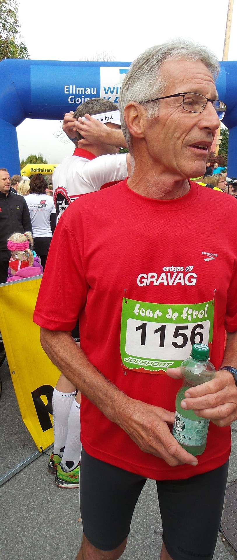 Erwin bestritt (nur) die dritte Etappe, den Trail über 23 km und 1’200 Meter auf und ab.