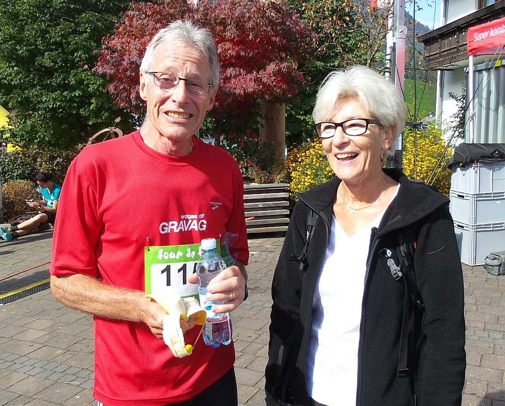 Claire darf stolz auf die Leistung von Erwin sein.