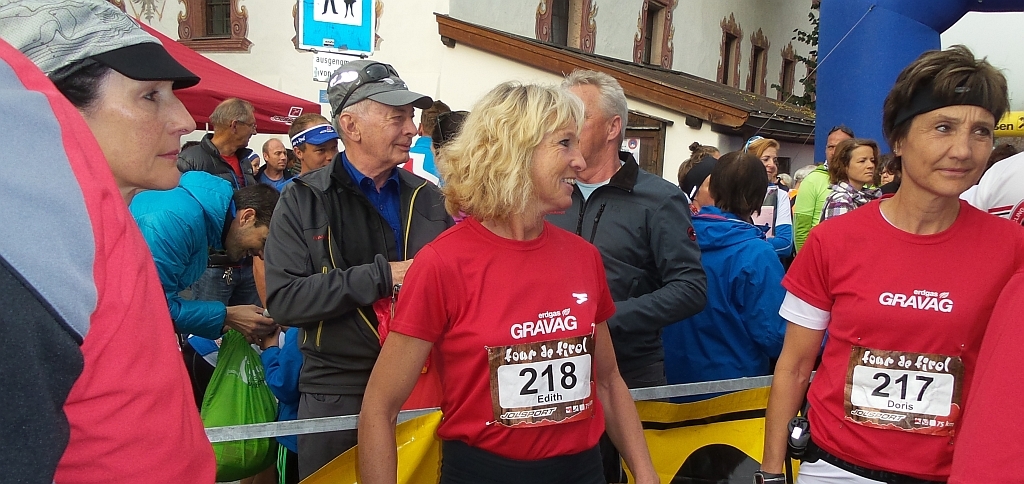 Rina, Edith und Doris in guter Laune