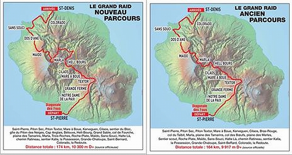 Information über die Streckenänderung