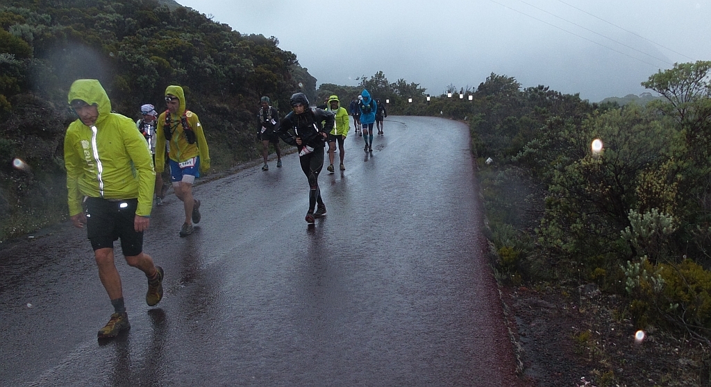 Regen und Kälte erschwerte den Lauf