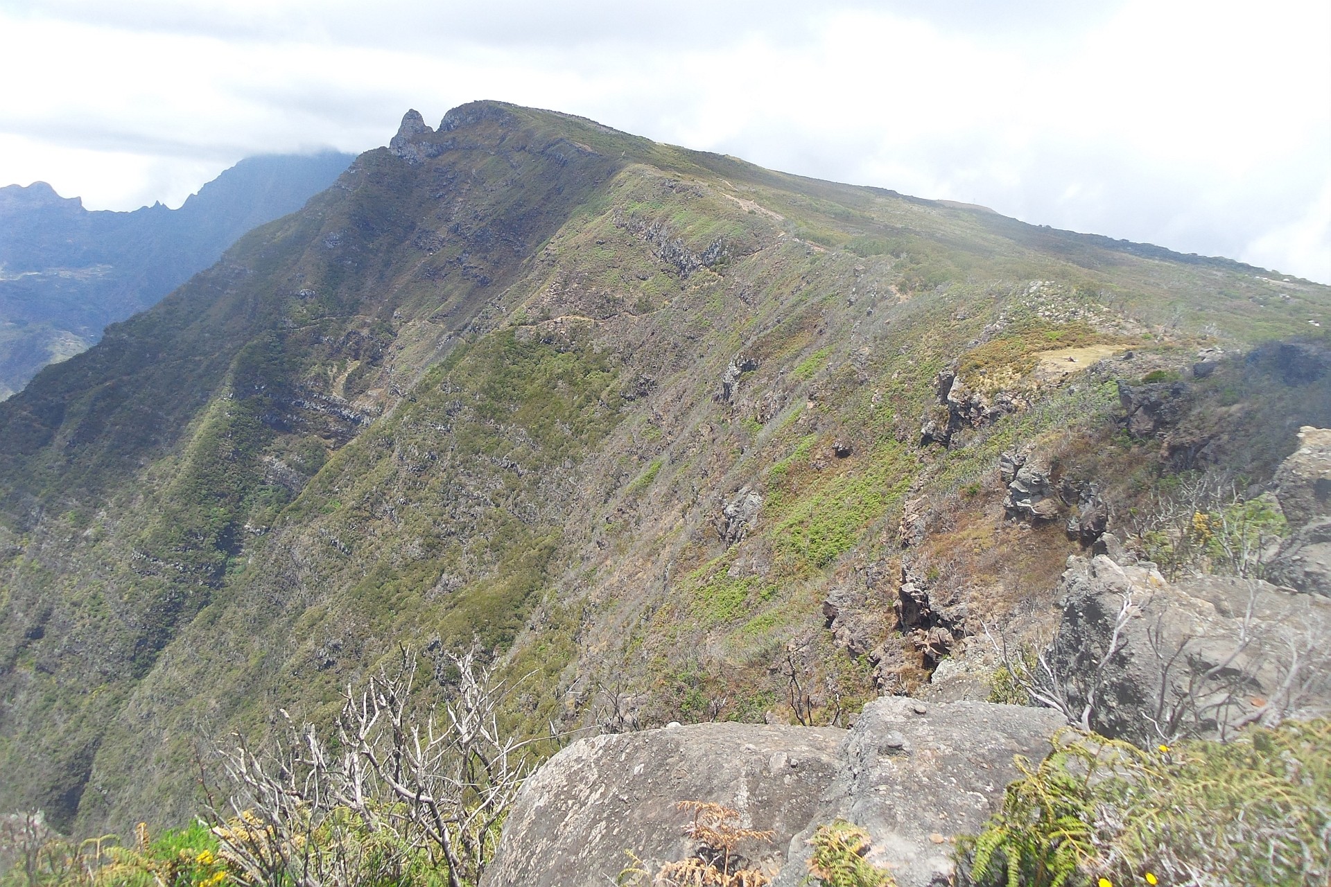 Blick zurück zum Maido