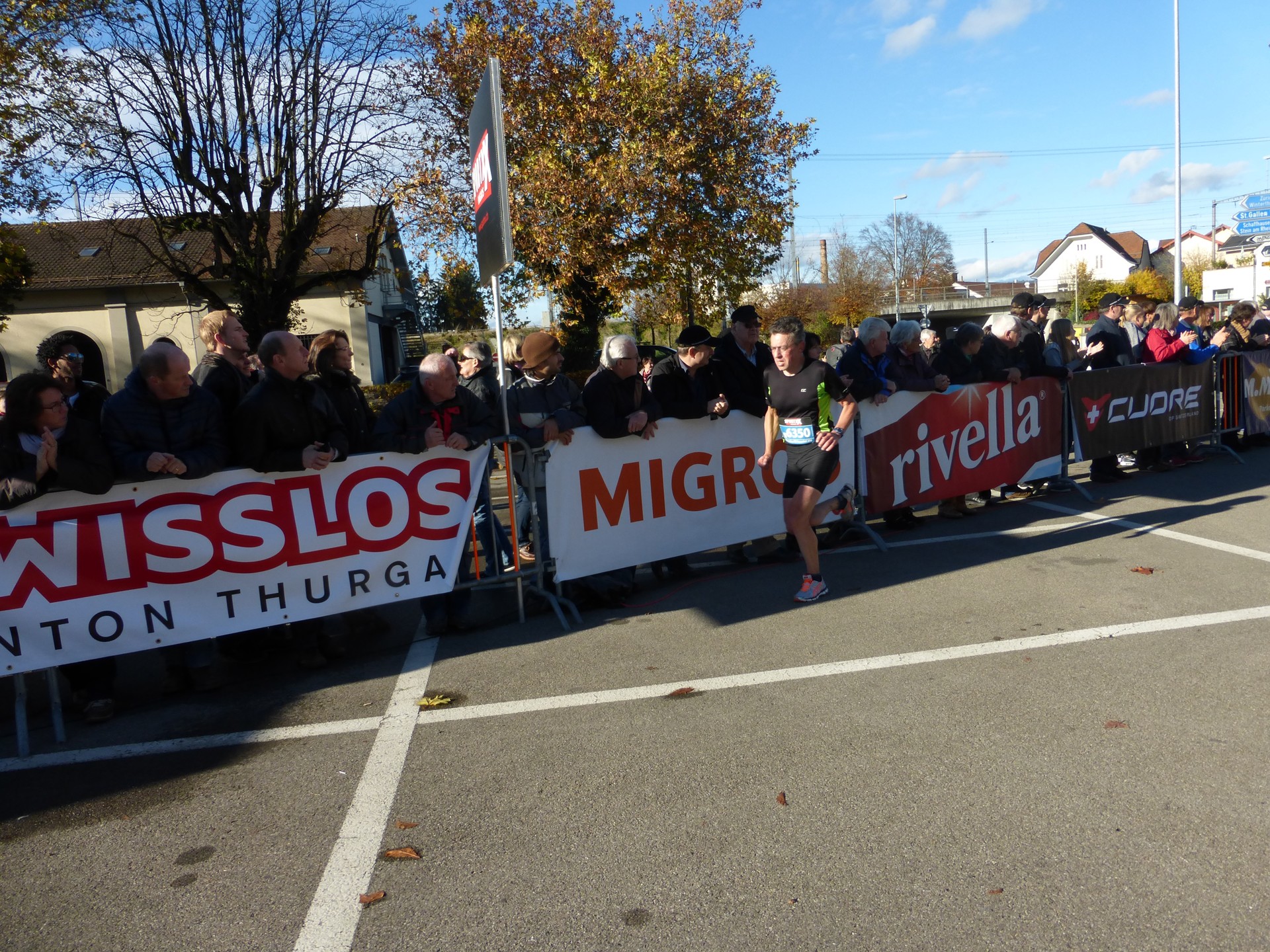 Zieleinlauf von Markus