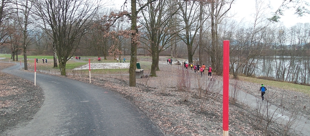 Leichte Streckenanpassungen bei der Badewiese aufgrund der neuen Führung des Veloweges