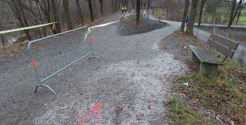 So kommt es jetzt zu ganz kleinen «direkten Begegnungen» auf der Laufstrecke