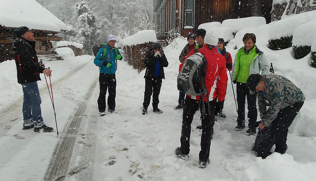 Erster Halt: Tenüerleichterung.