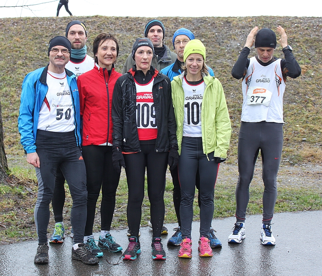 Einen Teil der Mila zum Start bereit