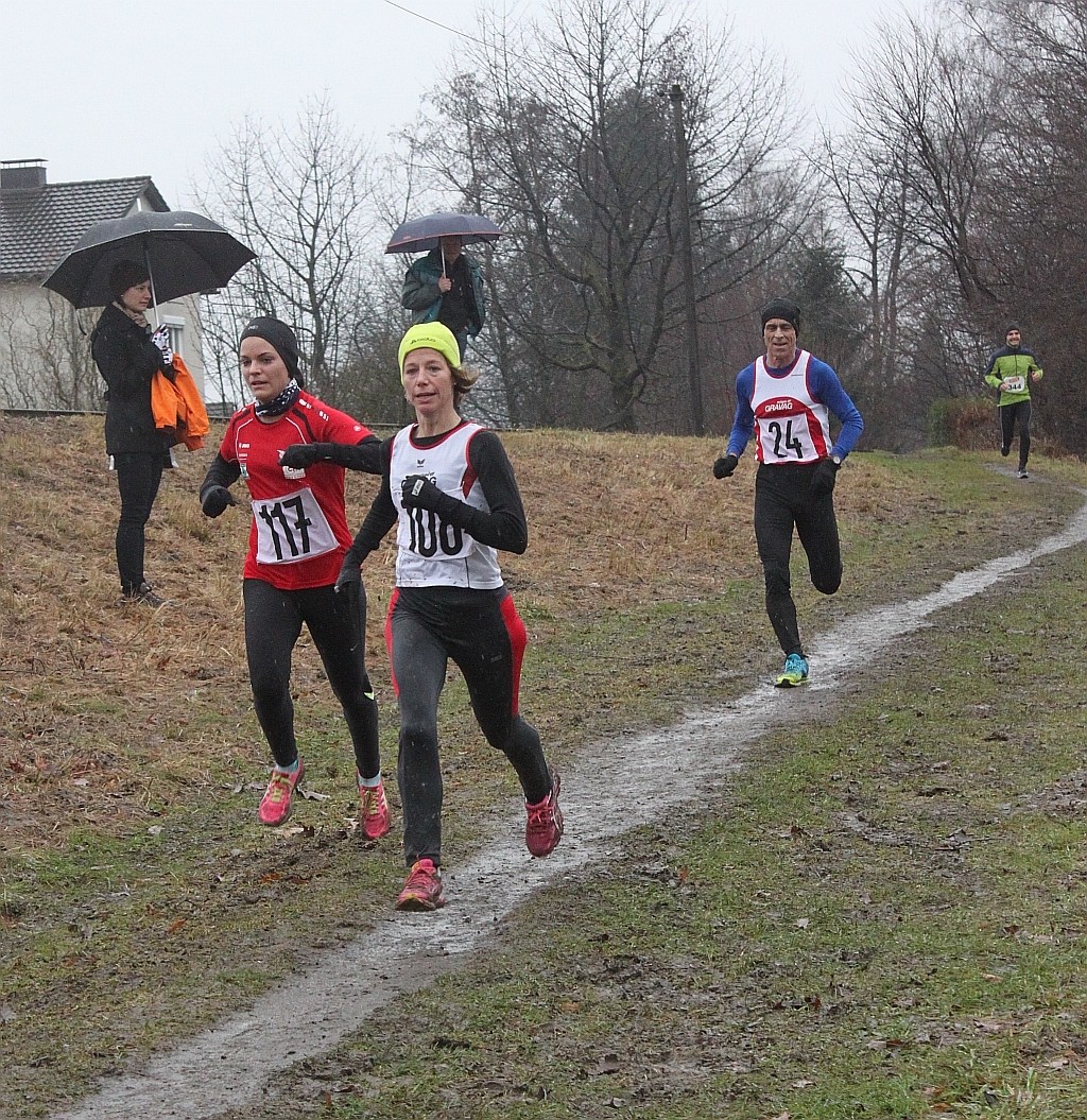 Denise Simone und Berni beim Schlussspurt