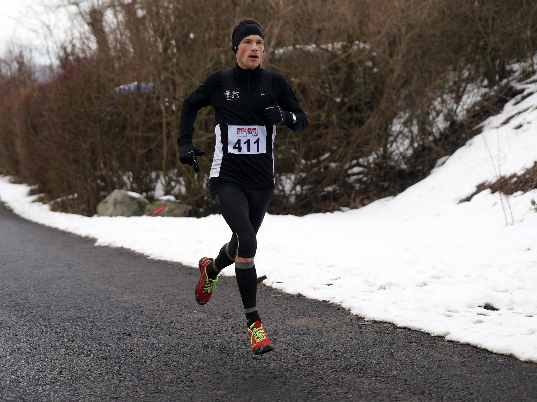 Donnschtighüpfer Stefan Schmauder lief zu Höchstform auf und gewann den letzten Lauf.