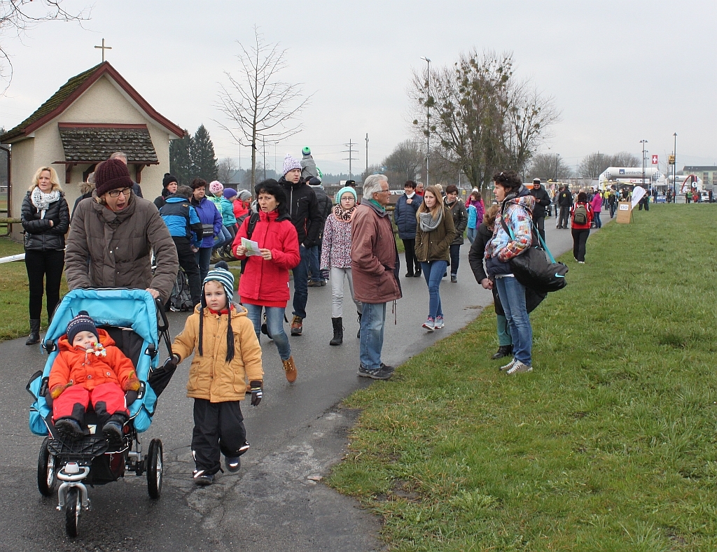 Viele Zuschauer an der Strecke