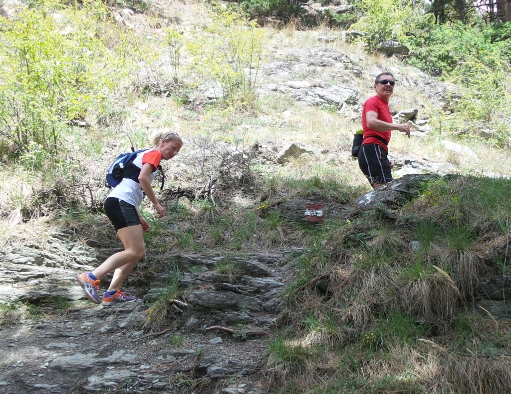Immer steiler nach St. Martin