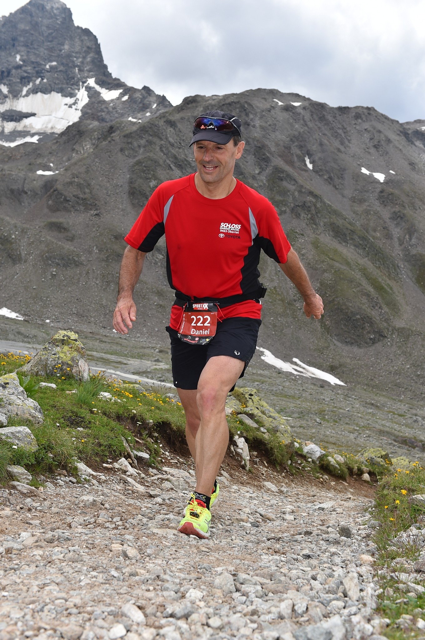 Daniel Büchel aus Oberriet lief mit 8:28 Std. die schnellste Zeit der im K78 gestarteten Rheintaler