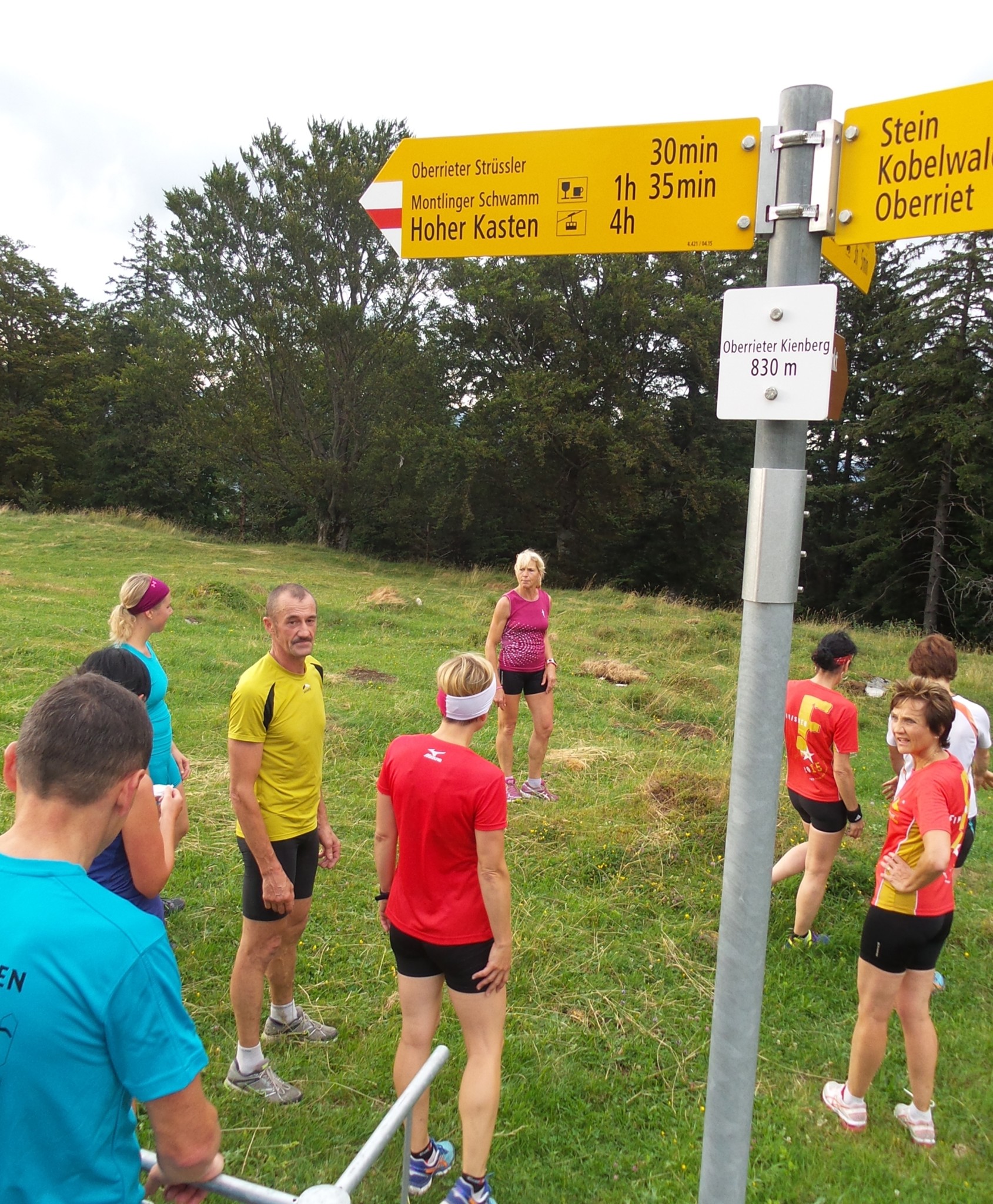 Ab Kienberg gings nur noch abwärts