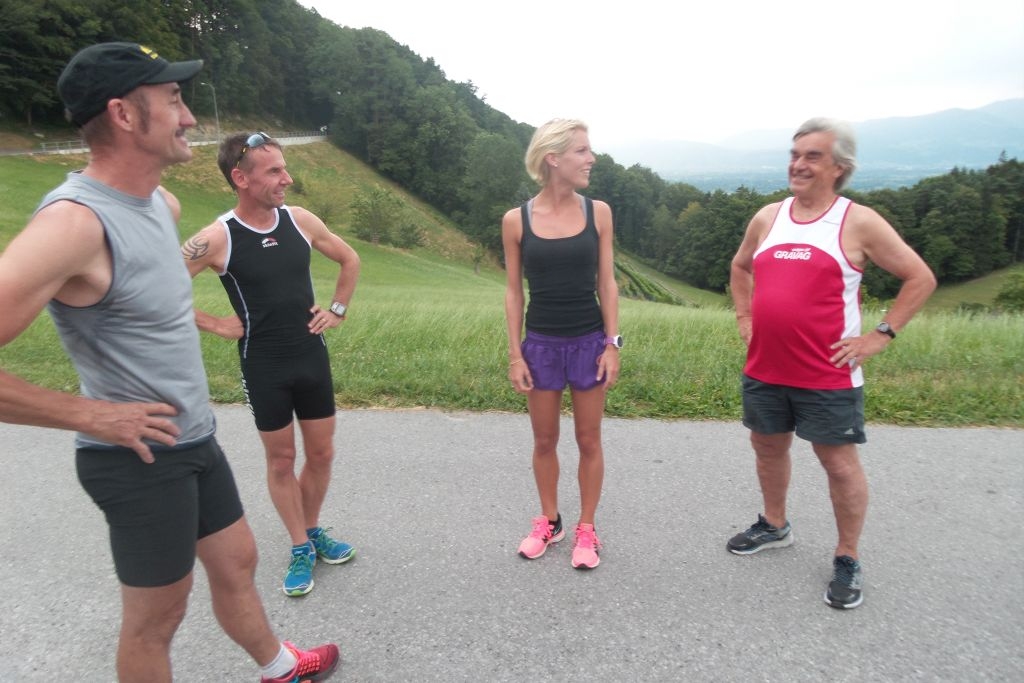 Benno begrüsst und sagt wo es hingeht