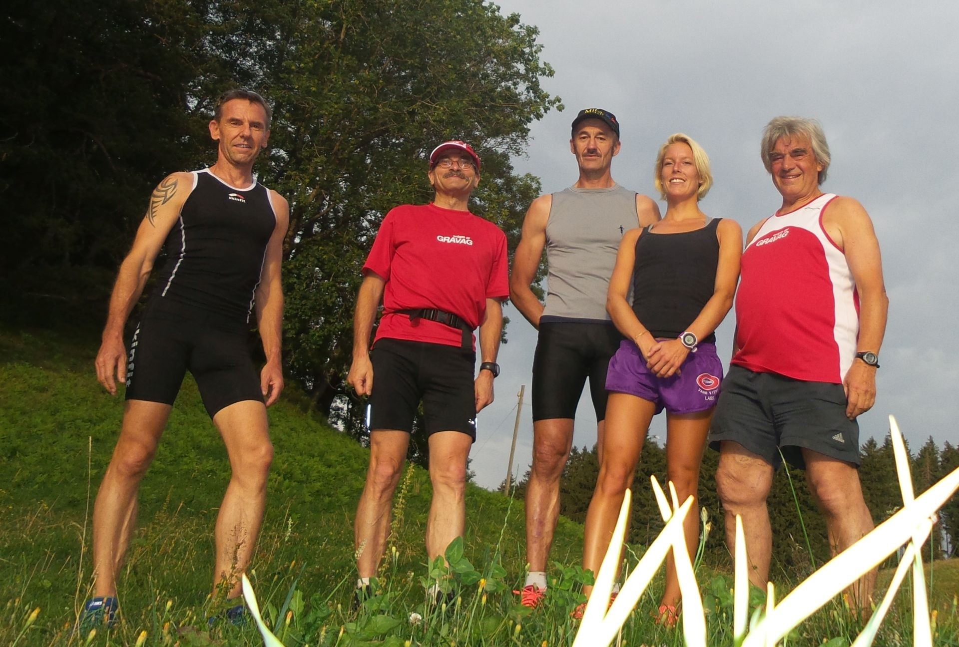 Die fünf «Chindlisteinläufer»